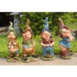 FIGURA, OKRASNA PALČKI ZABAVLJAČI ŠTIRJE SORTIRANI VI 12 CM