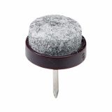 DRSNIK HETTICH DIY FILC FI 17 MM, RJAV Z ŽEBLJIČKOM ZAV=16 KOS