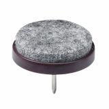 DRSNIK HETTICH DIY FILC FI 28 MM, RJAV Z ŽEBLJIČKOM ZAV=16 KOS