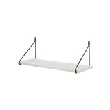 LESENA POLICA FILO-SET BELI BOR/ČRNA 800X200X19 MM