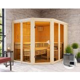 FINSKA SAVNA AINUR 3+9KW GRELEC BIO KOTNI VHOD