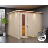 FINSKA SAVNA GOBIN 2+9KW GRELEC ZR PREDNJI VHOD+STREŠ.VENEC