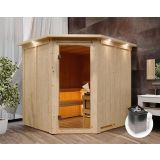 FINSKA SAVNA JARIN 5+9KW GRELEC NR KOTNI VHOD+STREŠ.VENEC