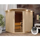 FINSKA SAVNA JARIN 7+9KW GRELEC NR KOTNI VHOD+STREŠ.VENEC