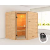 FINSKA SAVNA MIA+9KW GRELEC NR KOTNI VHOD+RJAVA ZAT.VRATA