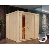 FINSKA SAVNA RODIN 1+ 9KW GRELEC BIO PREDNJI VHOD