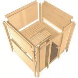 FINSKA SAVNA RODIN 2+9KW GRELEC NR PREDNJI VHOD+STREŠ.VENEC