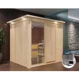 FINSKA SAVNA RODIN 8+ 9KW GRELEC BIO PREDNJI VHOD+STREŠ.VENEC