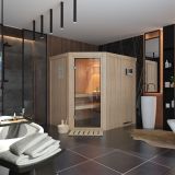 FINSKA SAVNA SIIRIN 1+9KW GRELEC ZR KOTNI VHOD