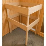 FINSKA SAVNA SIIRIN 2+ 9KW GRELEC ZR KOTNI VHOD+STREŠ.VENEC