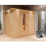 FINSKA SAVNA SODIN 2+9KW GRELEC BIO PREDNJI VHOD+STREŠ.VENEC