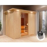 FINSKA SAVNA SODIN 4+9KW GRELEC NR PREDNJI VHOD+STREŠ.VENEC