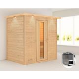 FINSKA SAVNA SONJA 2+9KW GRELEC BIO PREDNJI VHOD+STREŠ.VENEC