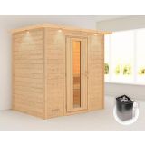 FINSKA SAVNA SONJA 2+9KW GRELEC NR PREDNJI VHOD+STREŠ.VENEC