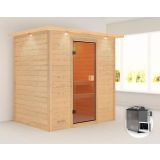 FINSKA SAVNA SONJA 4+9KW GRELEC BIO PREDNJI VHOD+STREŠ.VENEC