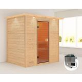 FINSKA SAVNA SONJA 4+9KW GRELEC ZR PREDNJI VHOD+STREŠ.VENEC