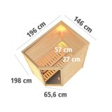 FINSKA SAVNA SVEA 1+9KW GRELEC ZR KOTNI VHOD