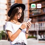 PAMETNA ZAPESTNICA FOREVER FITBAND SB-50 ČRNA