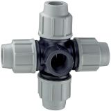 FITING ZA ALKATEN PLASSON S. 1 KRIŽNI KOS Z ODCEPOM NN 20-20-19 MM (3/4)