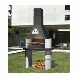 VRTNI BETONSKI KAMIN SAROM FLAMME