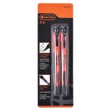 FLOMASTER TACTIX ČRN 2 KOS V BLISTRU VODO IN OLJE ODPORN