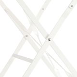 FLORA ORIGAMI MIZA POLNO JEKLO KREM 70X70