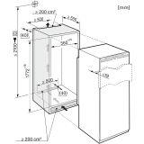VGRADNA ZAMRZOVALNA OMARA MIELE FNS 37405 I