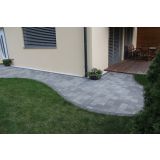 BETONSKI TLAKOVEC ZOBEC FORMA MIX SIVO - ČRNA