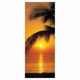 FOTOTAPETA 2-DELNA PALMY  BEACH SUNRISE 92X220 CM KOMAR