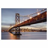 FOTOTAPETA 8-DELNA BAY BRIDGE 368X254 CM KOMAR