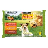 MOKRA HRANA ZA PSA FRISKIES V ŽELEJU MESO 4X100 G