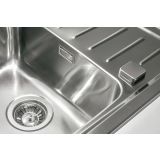 NERJAVNO POMIVALNO KORITO ALVEUS GALEO 10, SATIN 615X500 MM