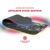 GAMING PODLOGA ZA MIŠKO GENESIS BORON 500 XXL, ČRNO-SIVA