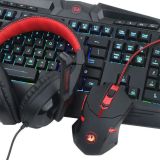 GAMING SET REDRAGON COMBO S101-BA-2 (4IN1) MIŠKA,TIPK.,SLUŠ.,PODLOGA