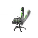 GAMING STOL GENESIS NITRO 550, ČRNO-ZELENA