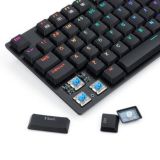GAMING TIPKOVNICA REDRAGON APS TKL K607 RGB WIRED MEHANSKA, MODRA STIKALA