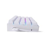 GAMING TIPKOVNICA REDRAGON DRAGONBORN K630 RGB BELA, RDEČA STIKALA