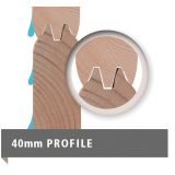 KARIBU LESENA VRTNA HIŠKA GARAŽA 372X309X522