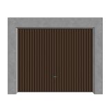 GARAŽNA VRATA NOVOFERM REES K 2500X2000 RJAVA DVIŽNA KOVINSKA