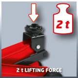 GARAŽNO DVIGALO EINHELL 2 T, DVIG DO 33 CM