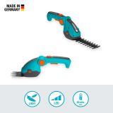 GARDENA BATERIJSKE ŠKARJE ZA TRAVO COMFORTCUT LI + REZILO ZA GRMIČEVJE