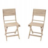 GARNITURA 2 JEDILNIH STOLOV SOLIS II ORIGAMI FSC AKACIJA