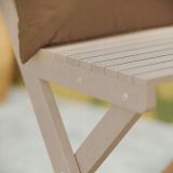 GARNITURA 2 JEDILNIH STOLOV SOLIS II ORIGAMI FSC AKACIJA