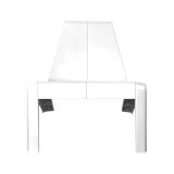 GARNITURA UMETNI RATAN NATERIAL KOTNA ALU, 2 TAB. + JED.MIZA