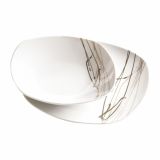 GARNITURA KROŽNIKOV DOMESTIC 12 DELNI SPLASH BROWN