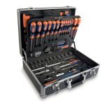 GARNITURA ORODJA DEXTER 130-DELNA V KOVČKU ALU/KOMPOZIT