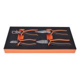 GARNITURA ORODJA TACTIX 4 DELNA KLEŠČE V VLOŽKU