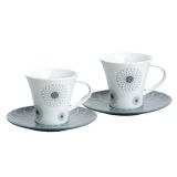 GARNITURA SKODELIC ALPEKS 2 DELNA BELA KAVA HJ0442