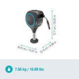 GARNITURA ZA ZALIVANJE GARDENA NOSILEC ZA CEV NA TERASI ROLL-UP S