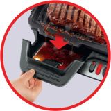 NAMIZNI ŽAR TEFAL UC 600 COMPACT, GC306012, MOČ 200 W, 2 POLOŽAJA ZA PEČENJE, 3 POLOŽAJI TERMOSTATA, 2 ZBIRNIKA SOKOV